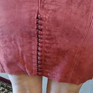 Genuine Leather Skirt